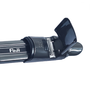 Canne à pêche télescopique en acier inoxydable argenté NS 200g Leurre dur à action rapide avec poignée en liège pour la pêche en lac/ruisseau/rivière - Product Image 3