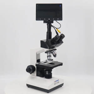 光学双眼生物学教育顕微鏡液晶画面三眼顕微鏡実験装置 - Product Image 2