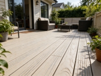 Co-Extrudierte Hohlkammer-WPC-Terrassendielen Mehrschichtige PVC-Verbundplatten Umweltfreundlicher Outdoor-Kunstholzboden für Garten, Terrasse und Patio