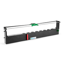 Cartouche de ruban en nylon noir Philips PP-407 compatible avec Oak Grove LM-300 Basic Four 4248