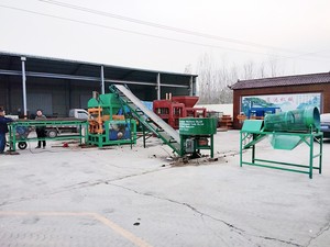 ماكينة صنع طوب التربة الحمراء المتشابكة بشعار الطين المتشابكة ، ماكينة صنع طوب الطين المتشابكة الأوتوماتيكية - Product Image 5