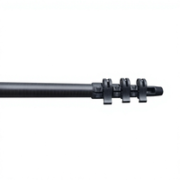 Perche d'extension en fibre de carbone ASEK pour machine de nettoyage de toiture et élimination de la végétation