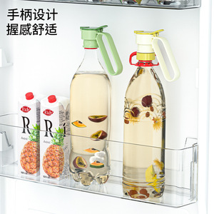 Double Handle Beverage Bottle Holder 2L With Easy Tear Buckle For Refrigerator Storage - Product Image 4
