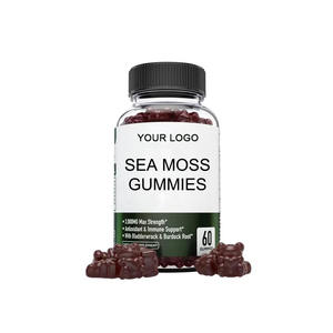 Gomitas de Suplementos Herbales, Gomitas de Musgo Marino, Procesamiento OEM Personalizado - Product Image 1