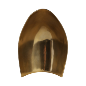 Ciotola decorativa ovale con finitura metallica elegante per centrotavola da caffè e decorazioni per la casa - Product Image 6