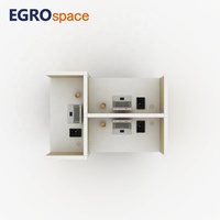 Solution de mobilier de bureau EGROspace : Cloison de séparation, Poste de travail individuel pour centre d'appels, Poste de travail en îlot pour bureau
