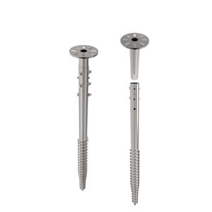 Pilas de tornillo de tierra de acero galvanizado BRISTAR para sistema de montaje solar Anclaje de tornillo de tierra - Product Image 4