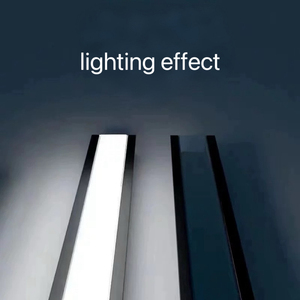 Profilo Canale Alloggiamento per Illuminazione Lineare a Montaggio Superficiale Angolo di 45 90 Gradi in Alluminio per Striscia Luminosa a LED - Product Image 3