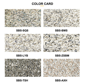 Revêtement extérieur résistant aux intempéries, peinture granitique pour la rénovation des façades de bâtiments commerciaux - Product Image 6