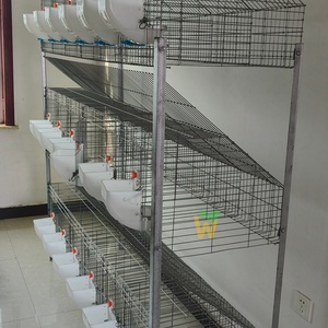 Cages à pigeons galvanisées en usine, capacité 12 et 16 pigeons, cages d'élevage de pigeons, cages pour la course et l'élevage, design pliable et durable - Product Image 2