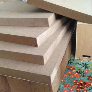 La Chine 2mm 3mm <span class=keywords><strong>5mm</strong></span> 12mm 15mm 18mm étanche résistant au feu meubles brut plaine mélamine face bois MDF conseil - Product Image 6