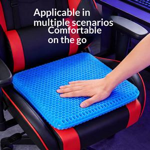 <span class=keywords><strong>Coussin</strong></span> rafraîchissant pliable, rembourrage en TPE, gel rafraîchissant, <span class=keywords><strong>coussin</strong></span> de siège, antidérapant, nid <span class=keywords><strong>d</strong></span>'abeilles, tapis de glace - Product Image 3