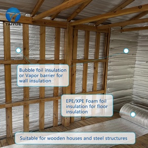 Rotolo Isolante Riflettente 95% da 20mm, Pannello Isolante Termico Moderno R-18 con Pellicola Bianca/Foglio di Alluminio Ingegnerizzato PET Radiante 5 - Product Image 5