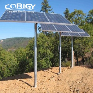 <span class=keywords><strong>Support</strong></span> solaire au sol, pôle en acier au carbone, Design professionnel avec 2 pôles, <span class=keywords><strong>Support</strong></span> solaire au sol - Product Image 4
