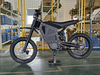 Moto électrique tout-terrain 22KW 72V 58AH avec cadre en aluminium CNC, 430Nm, écran TFT, frein à disque hydraulique, 4 couleurs