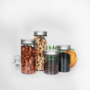 Contenitore di alimento di plastica del barattolo del burro di arachidi 250ml <span class=keywords><strong>per</strong></span> i <span class=keywords><strong>biscotti</strong></span> della penut con il cappuccio a vite di sigillamento - Product Image 4