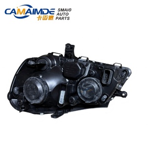 Alloggiamento Faro Anteriore LED di Alta Qualità 6QD941008A 6QD941007A per <span class=keywords><strong>POLO</strong></span> <span class=keywords><strong>2006</strong></span>, Nuovo, 12V, NERO - Product Image 2