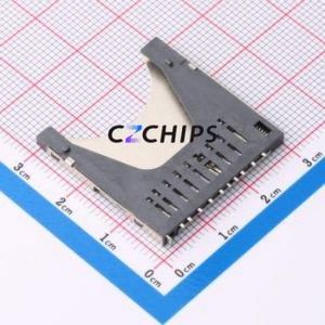 XFSD-0526-0823 <b>SD</b> <b>Card</b> / <b>Memory</b> <b>Card</b> Connector SMD Connector Self-Return Type Standard <b>SD</b> <b>Card</b> 2.87mm - Product Image 2