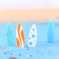 Planche de surf Style méditerranéen Micro paysage résine artisanat petits ornements accessoires de plage