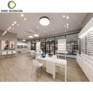 Luxury Optical Shop Furniture Customized Wall Mounted Eyewear Display Durable Eyeglasses Display Cabinet For Eyewear Display - Product Image 4