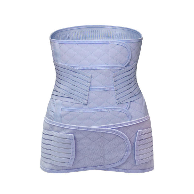 1-Bande abdominale + bande pelvienne