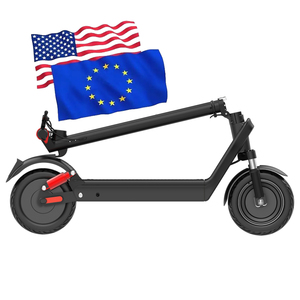 Patinete Eléctrico Plegable X9 de Alta Velocidad, Potente, 36V 48V 500W 550W, para Adultos, en Stock en Almacén Europeo (EE. UU. y UE) - Product Image 1