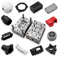 Service de moulage par injection plastique sur mesure OEM pour pièces en ABS, PC, PA66, POM, PMMA, PE, TPE, PBT, avec peinture et assemblage