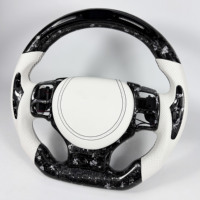 Volant en carbone forgé noir pour Lexus IS250 IS300 IS350 ES200 ES300 ES350 GS300 GS350 RC350 RCF Gcf NX Accessoires de voiture
