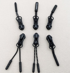 Lanke dây kéo Nhà máy cung cấp tất cả các loại dây kéo Màu đen thanh trượt và dây màu đen dây kéo pullers Chiều rộng Dot chuỗi - Product Image 4