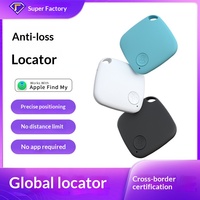 Traceur GPS anti-perte pour animaux de compagnie, personnes âgées et enfants, style bracelet, en ABS, sans limite de distance, compatible Airtag, iOS