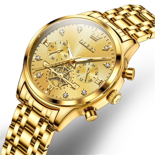 OLEVS 2897 Hot Selling Styles OEM Casual Custom Luxury Watch Own Brand Watch Elegant Gift Stainless Steel Lady Women Watch