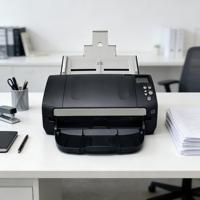 Escáner de Imágenes CCD Fujitsu Fi-7160 A4, Alta Velocidad, Alimentación Automática de Papel Dúplex, USB, 600x600dpi