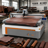 Máquina de Corte de Cuero Automática de Venta Directa de Fábrica Industrial, Máquina de Corte con Cuchilla Vibratoria CNC para Defectos