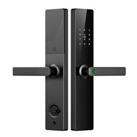 Serrure de porte intelligente antivol Tongtong TTLock, pour portes en bois et en aluminium, contrôlée par l'application Tuya, sécurité de niveau C, modèle K8, appartements