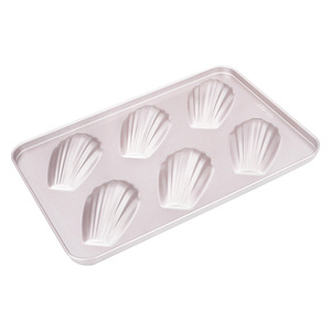 Kỳ Nghỉ An Toàn 6 Ly Không Dính Bằng Thép Carbon <span class=keywords><strong>Madeleine</strong></span> Shell Baking <span class=keywords><strong>Mold</strong></span> - Product Image 2
