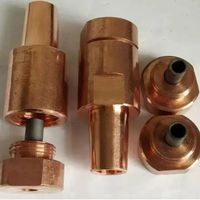 Électrode de soudage à point avec goupille de guidage KCF, goupilles de soudage en électrodes pour accessoires de pistolet de soudage à point