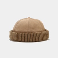 Vente en gros de nouveau chapeau Docker chaud réglable casquette de Baseball sans bord chapeau Gorras hommes chapeaux d'hiver pour femmes hommes en plein air