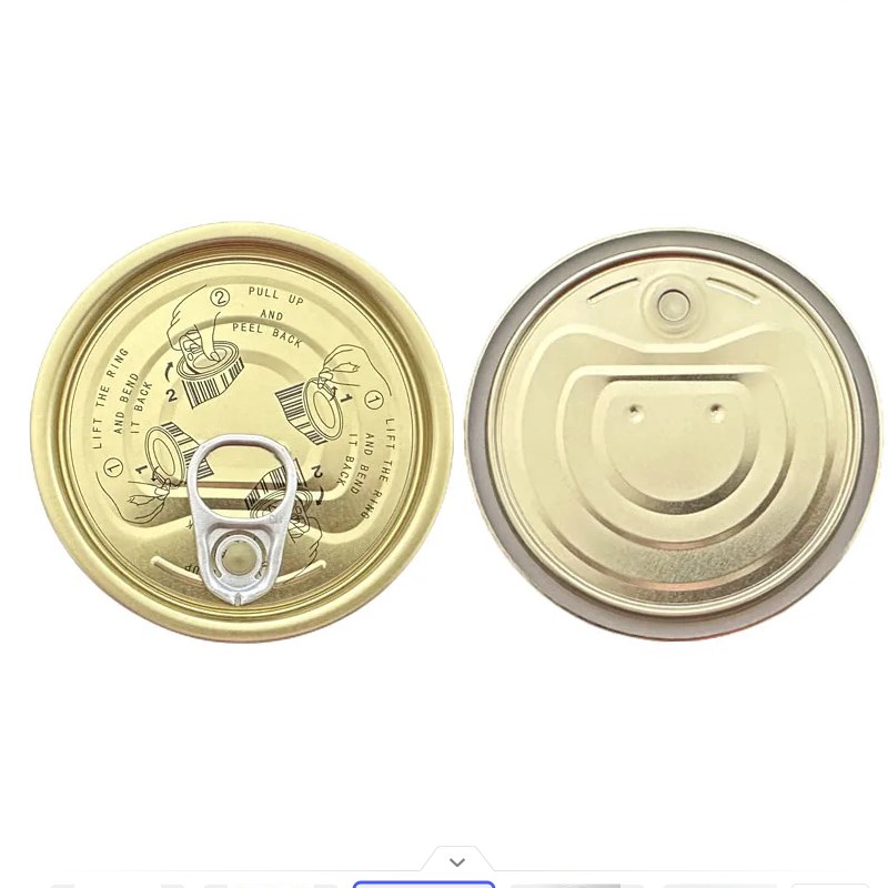 200# Tinplate Easy Open Ends - Tomato/Seafood/Meat Can Lids Supplier