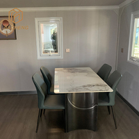 Conteneur extensible de 20 pieds pour café, maisons préfabriquées en conteneurs de 40 pieds, maison en conteneurs extensible