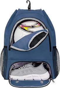 Muestra gratis Nuevo diseño Bolsas de viaje deportivas Escuela universitaria al aire libre Elegante bolsa de gimnasio Ropa deportiva Mochilas impermeables para la venta - Product Image 4