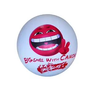 便宜的巨型定制充气球和气球，带不同颜色的发光二极管灯充气气密气球