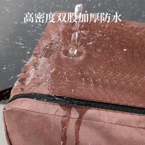 Foldable Oxford Cloth Travel Organizer Bag Large Capacity Solid Color Unisex For Leisure Travel Spring 2026 - Product Image 5
