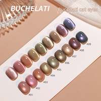 Vernis à ongles UV magnétique scintillant Dreamy Cateye Gel Cat Eye Gel Cat Magnetic Diamond Shiny Reflective Nail Gel