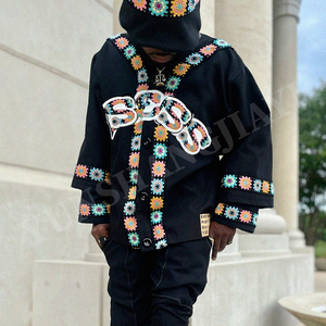 <span class=keywords><strong>Tuta</strong></span> da Uomo YSJY Produttore Logo Personalizzato Streetwear Due Pezzi Oversize in Tela <span class=keywords><strong>Cargo</strong></span> Sovrapposta - Product Image 4