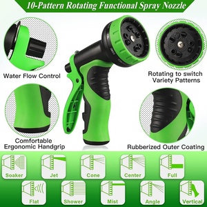 Expandable Rubber Telescopic High Adjustable Water Gun for Lawn & Car Washing Portable Design - Product Image 5