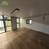Maison capsule double en acier préfabriquée haut de gamme personnalisée, espace spacieux pour bureau, appartement, activités de plein air, fête, camping