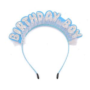 Fascia per capelli in stile coreano, carina, fatta a mano, per bambini, regalo decorativo per bambina, per <span class=keywords><strong>compleanno</strong></span> o festività - Product Image 5