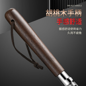 Pelador de Acero Inoxidable con Mango de Nogal, Cuchilla Dinámica de Acero 420 para Pelar Zanahorias y Patatas, Uso Doméstico en la Cocina - Product Image 5