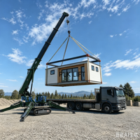 Grue araignée de construction pour la levée de maisons préfabriquées, utilisée pour la levée de poutres et de charpentes, 5t, 10t, 14t, 16t, 18t, avec télécommande