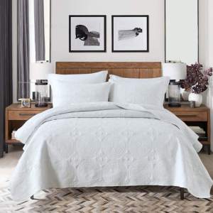 Yumuşak dokunmatik All-cotton katlanmış 3 adet yatak örtüsü kullanımı ev yatak battaniyeler toptan rotunhome yatak odası takımı - Product Image 1